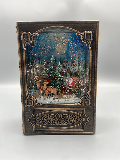 Коледно електрическо преспапие – книга