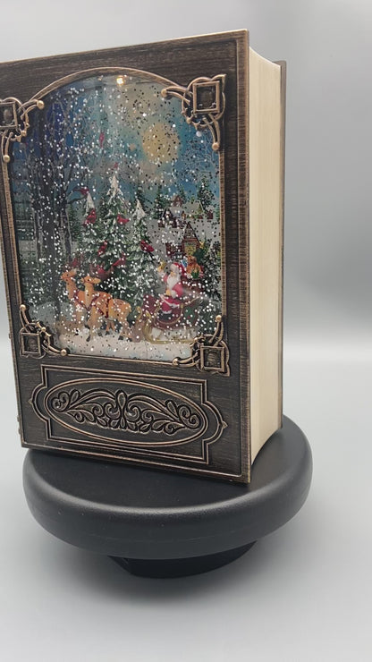 Коледно електрическо преспапие – книга